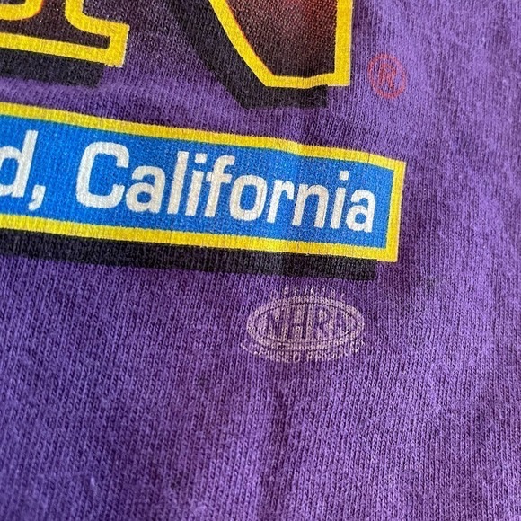 Vintage Robert Hight Autographed T-Shirt XL John Force Racing Hot Rod NHRA Y2K - Picture 10 of 13